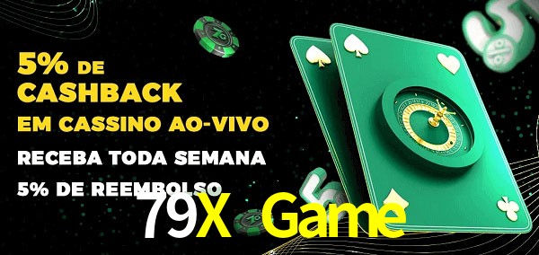 Promoções do cassino ao Vivo 79X Game